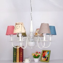 Traditional Classic Integrated Metal Chandelier