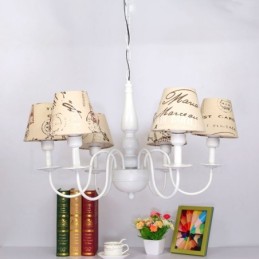 Traditional Classic Integrated Metal Chandelier