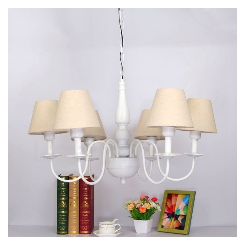 Traditional Classic Integrated Metal Chandelier