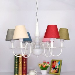 Traditional Classic Integrated Metal Chandelier