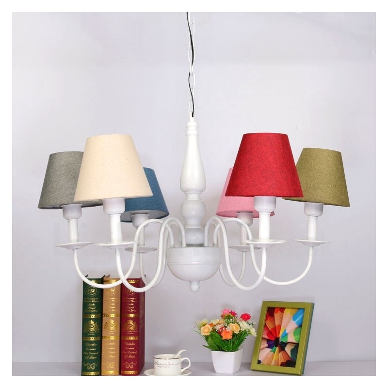 Traditional Classic Integrated Metal Chandelier