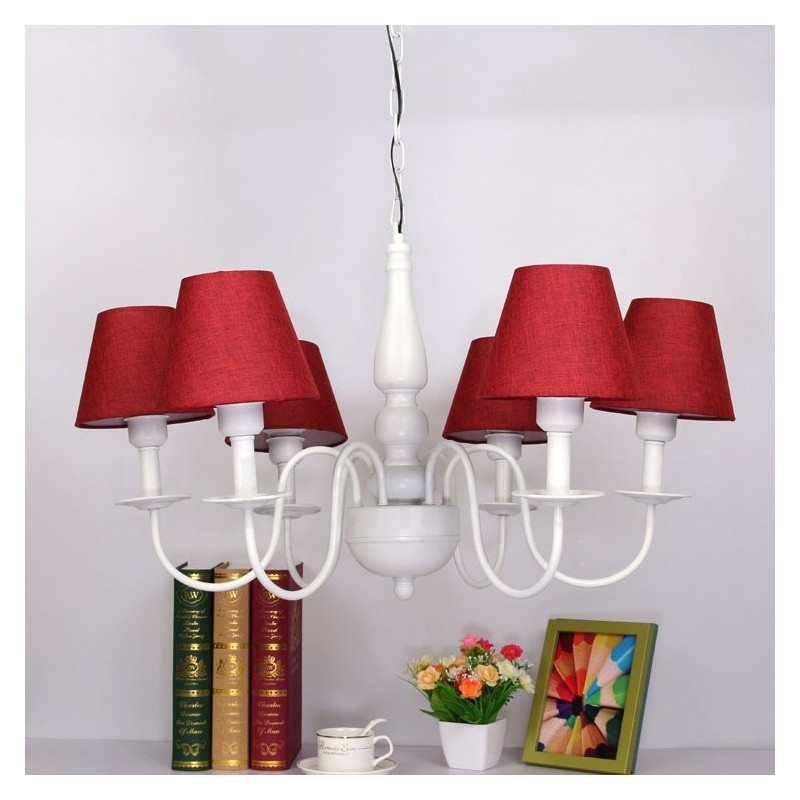 Traditional Classic Integrated Metal Chandelier