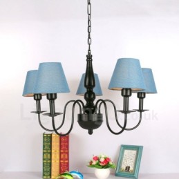 Mediterranean Style Integrated Metal Chandelier