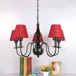 Mediterranean Style Integrated Metal Chandelier