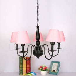 Mediterranean Style Integrated Metal Chandelier