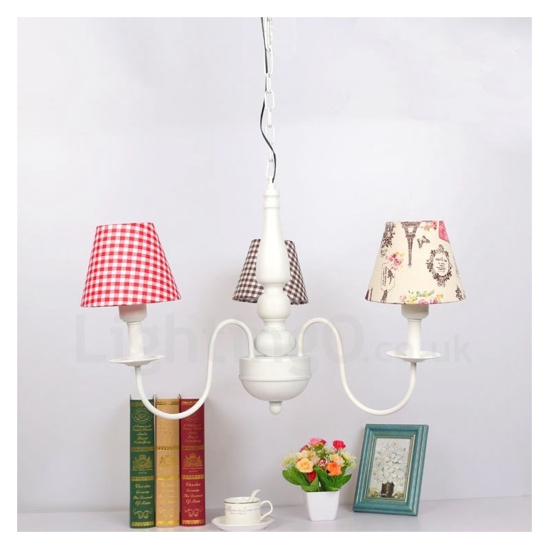 Traditional Classic Integrated Metal Chandelier