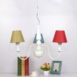 Traditional Classic Integrated Metal Chandelier