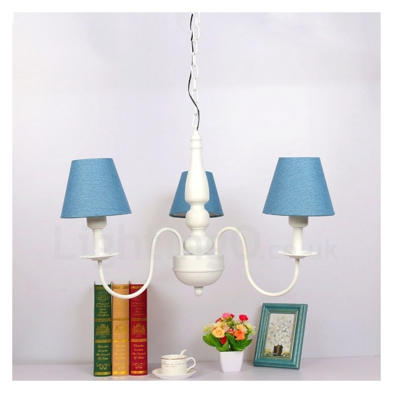 Traditional Classic Integrated Metal Chandelier