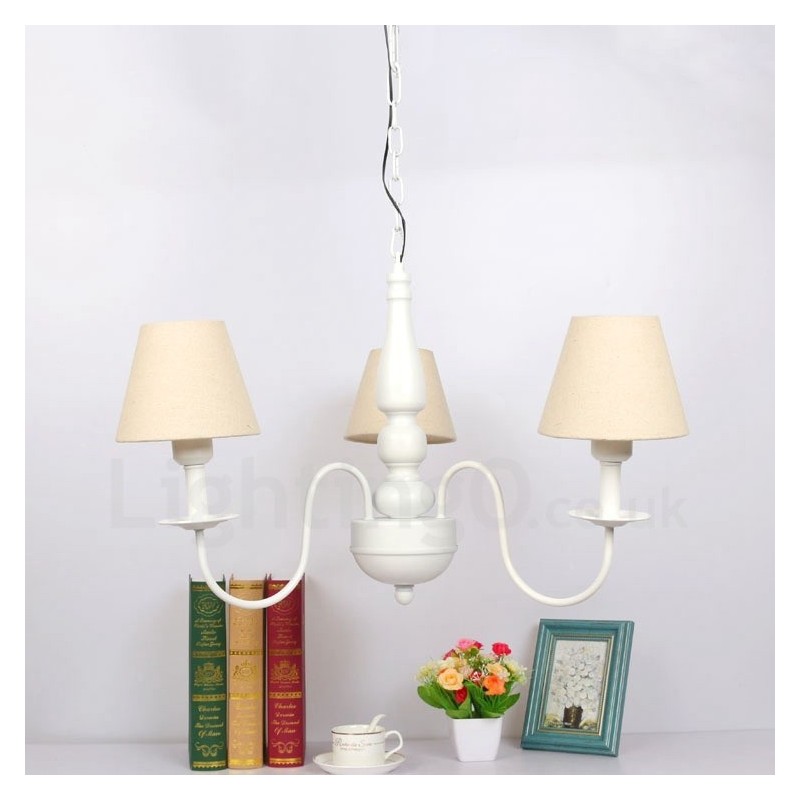 Traditional Classic Integrated Metal Chandelier