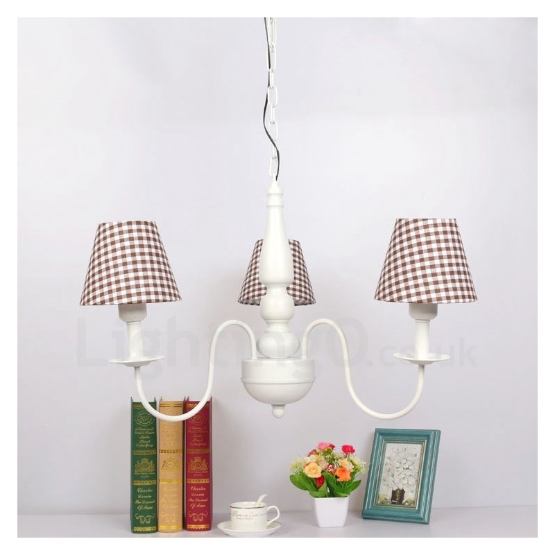 Traditional Classic Integrated Metal Chandelier