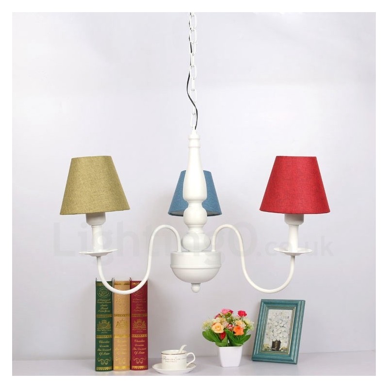 Traditional Classic Integrated Metal Chandelier