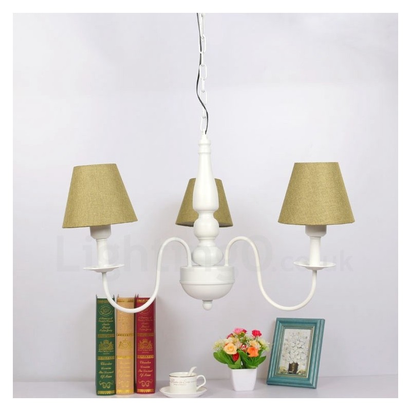 Traditional Classic Integrated Metal Chandelier