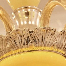 15 Light Traditional Classic Integrated Metal Chandelier