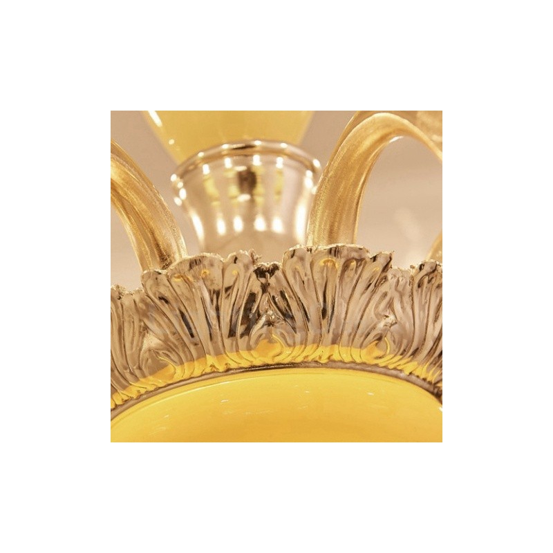 15 Light Traditional Classic Integrated Metal Chandelier