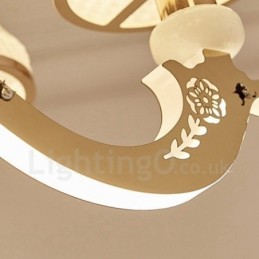 15 Light Traditional Classic Integrated Metal Chandelier