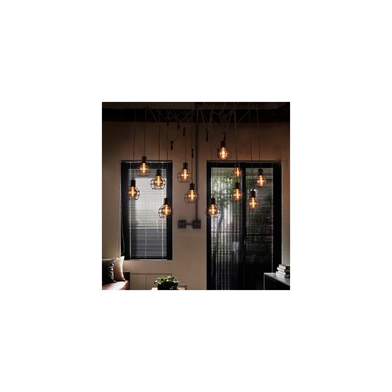 Creative American Style 12 Light Pendant