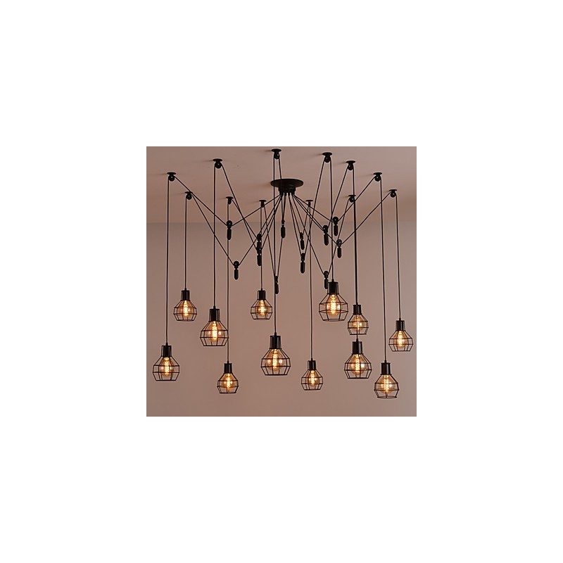 Creative American Style 12 Light Pendant