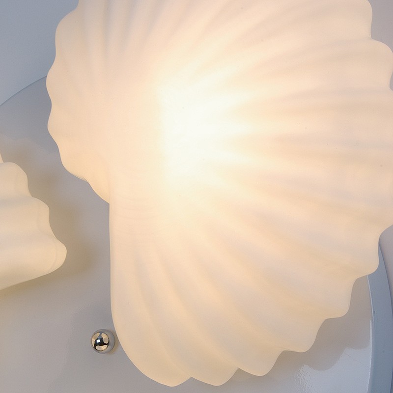 3 Light Traditional Classic Integrated Chandelier with Glass Shade