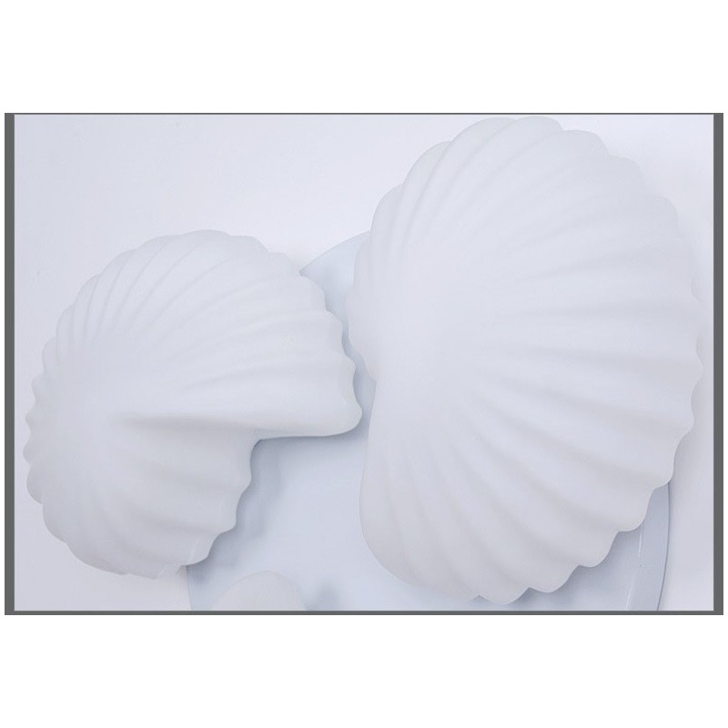 3 Light Traditional Classic Integrated Chandelier with Glass Shade