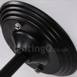 6 Light Rustic Lodge Integrated Chandelier