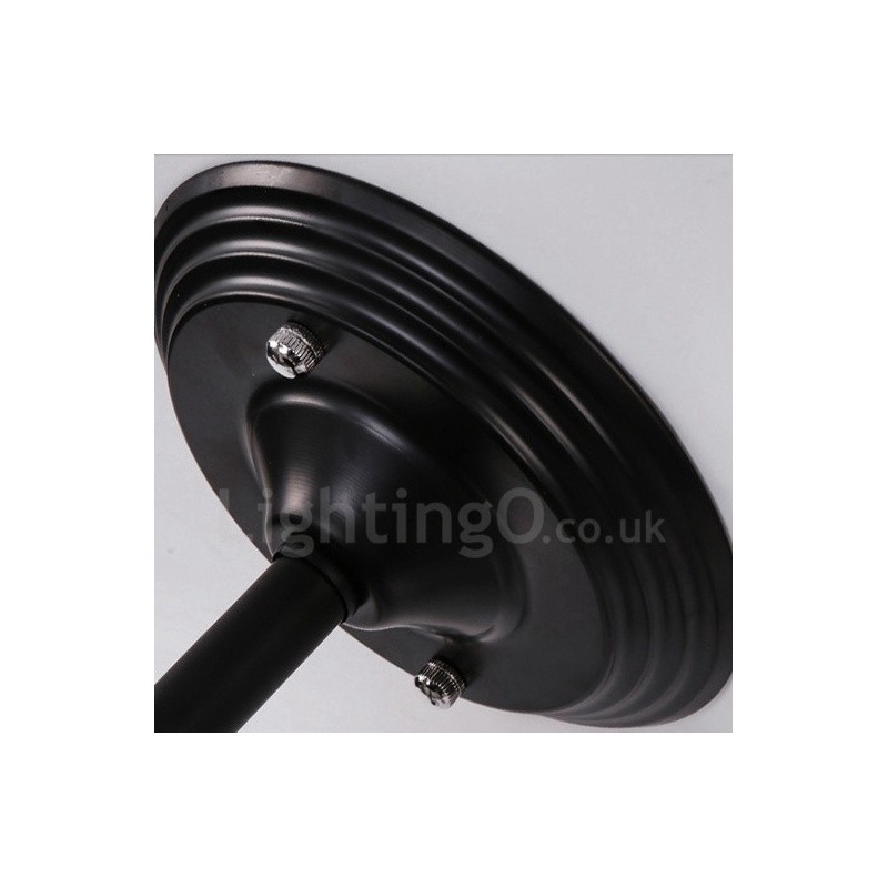 8 Light Rustic Lodge Integrated Chandelier