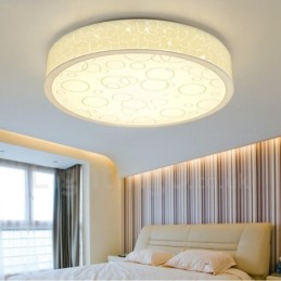 Modern Contemporary Integrated Metal Flush Mount Light