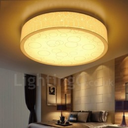 Modern Contemporary Integrated Metal Flush Mount Light