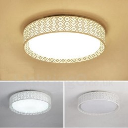 Modern Contemporary Integrated Metal Flush Mount Light