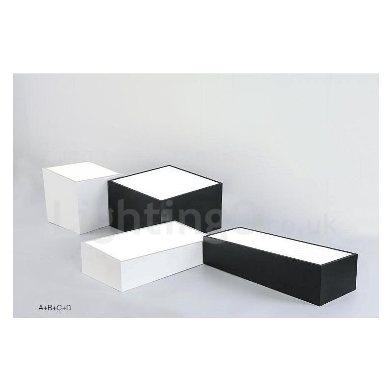 Modern Contemporary Integrated Metal Flush Mount Light