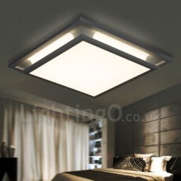 Modern Contemporary Integrated Metal Flush Mount Light
