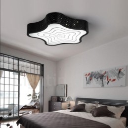 Modern Contemporary Integrated Metal Flush Mount Light