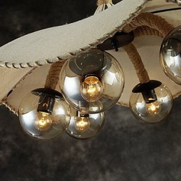 Chandelier Mini Style Vintage Metal