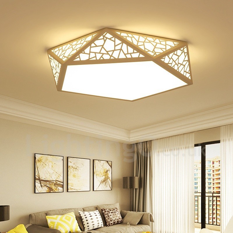 Modern Contemporary Integrated Flush Mount Light