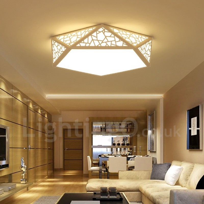 Modern Contemporary Integrated Flush Mount Light