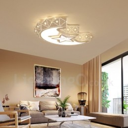 Modern Contemporary Integrated Flush Mount Light