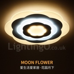 Modern Contemporary Integrated Flush Mount Light