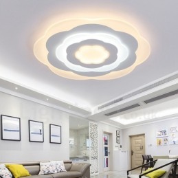 Modern Contemporary Integrated Flush Mount Light