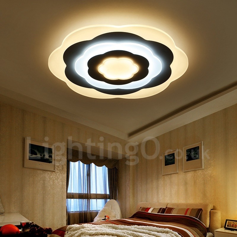 Modern Contemporary Integrated Flush Mount Light