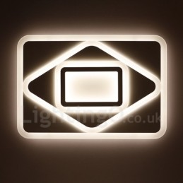 Modern Contemporary Integrated Flush Mount Light