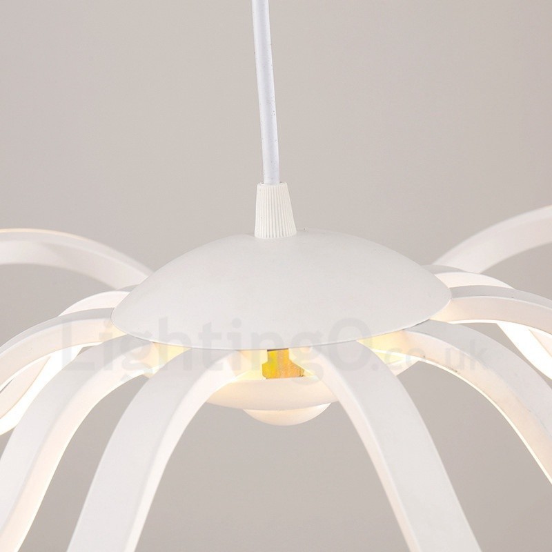 Modern Contemporary Integrated Metal Flush Mount Light