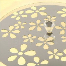 Modern Contemporary Integrated Metal Flush Mount Light