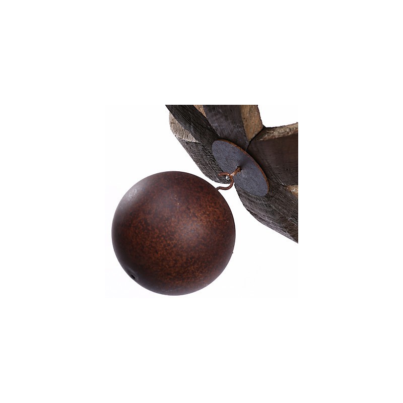 Vintage Amercian Rustic Wooden Pendant Winerel Chandelier Lamp Liviing and Lamp