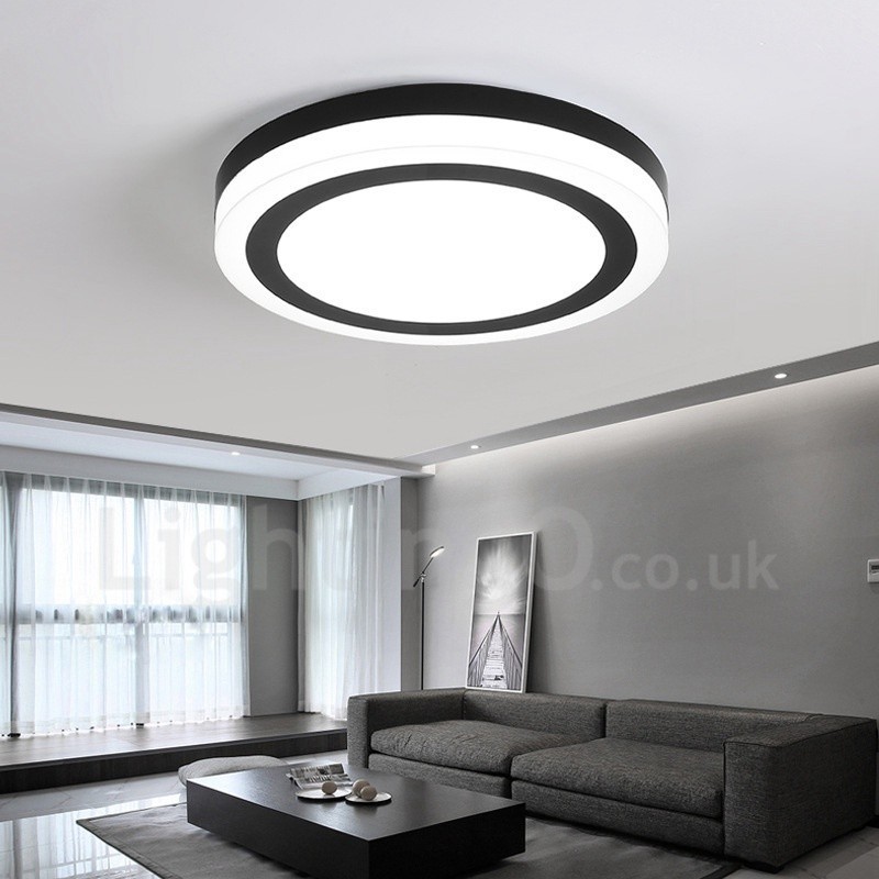 Modern Contemporary Integrated Flush Mount Light