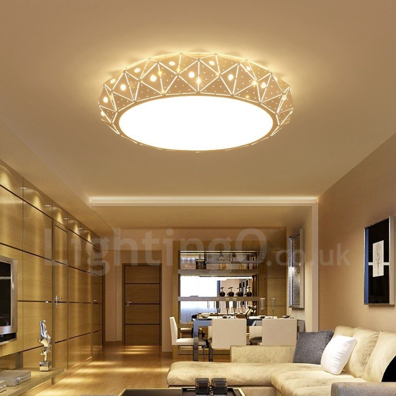 Modern Contemporary Integrated Flush Mount Light
