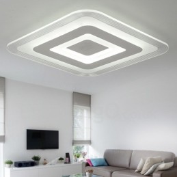 Modern Contemporary Integrated Metal Flush Mount Light