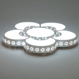 Modern Contemporary Integrated Metal Flush Mount Light
