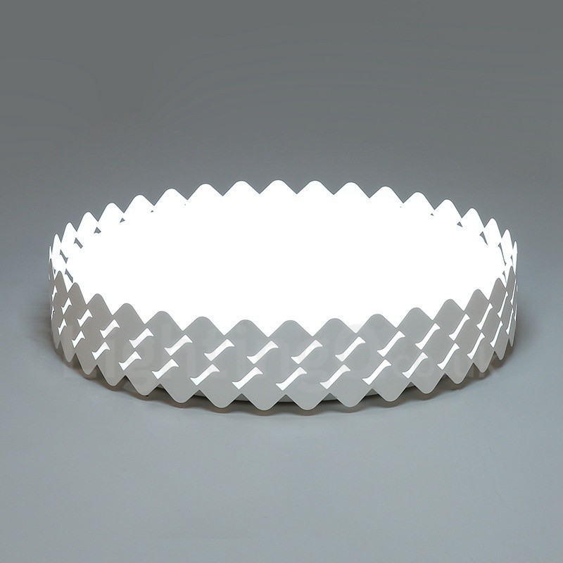 Modern Contemporary Integrated Metal Flush Mount Light