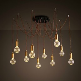 Chandelier Mini Style Modern Contemporary Metal