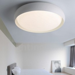Modern Contemporary Integrated Metal Flush Mount Light