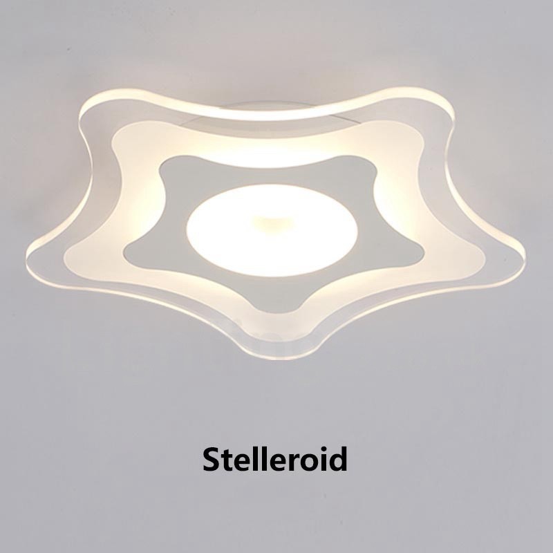 Modern Contemporary Integrated Metal Flush Mount Light